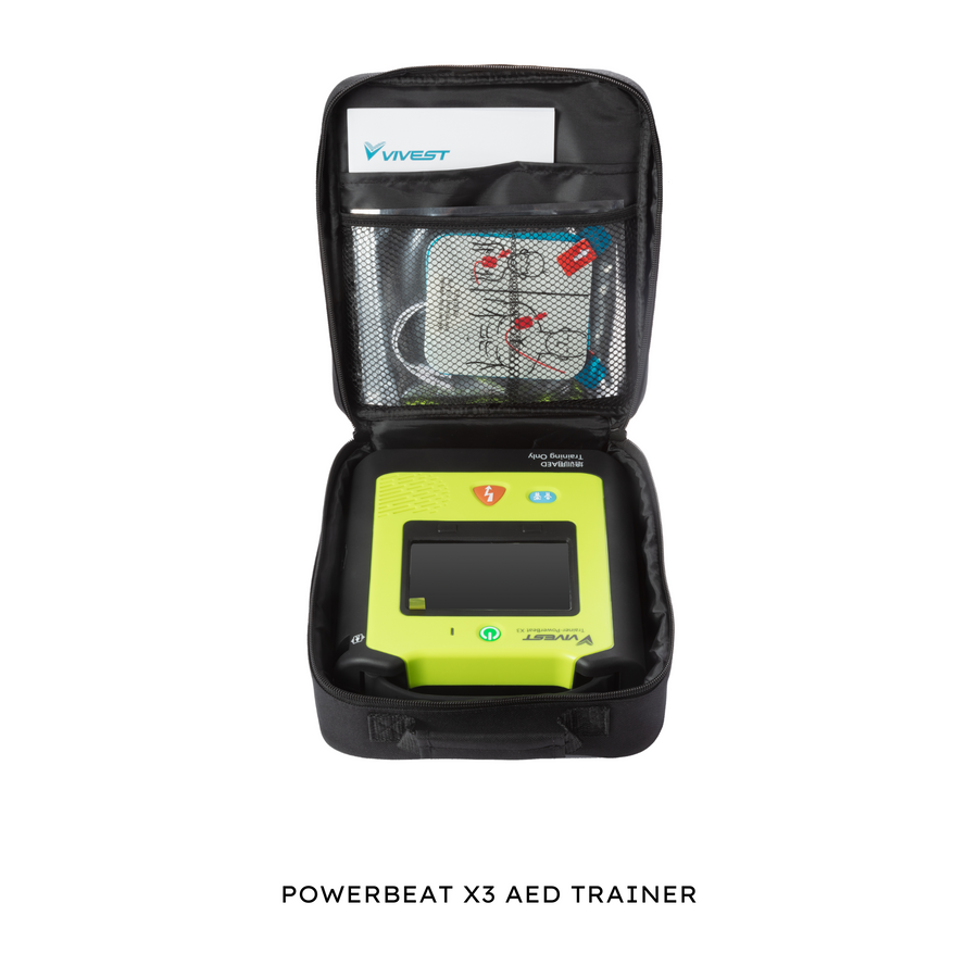 VIVEST Trainer Automated External Defibrillator (AED) Powerbeat X1