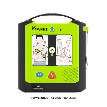VIVEST Trainer Automated External Defibrillator (AED) Powerbeat X1