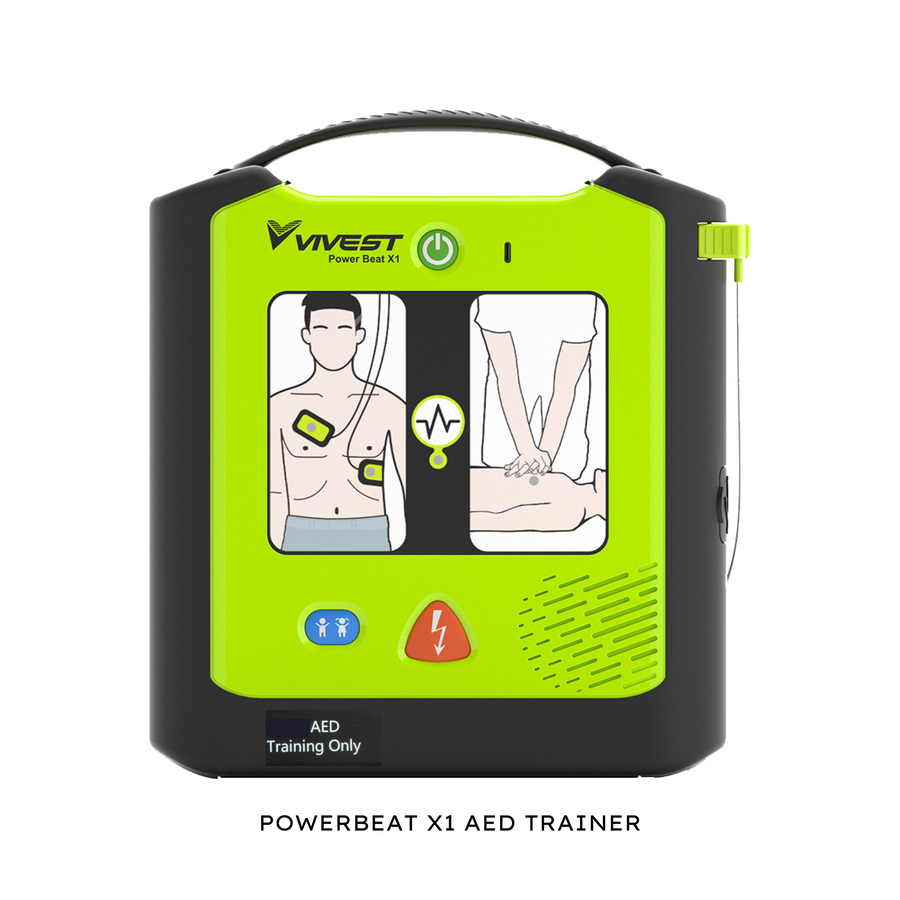 VIVEST Trainer Automated External Defibrillator (AED) Powerbeat X1