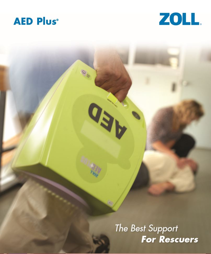 ZOLL AED PLUS [Defibrillator, CPR & Cardiac Arrest]
