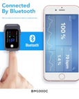 BERRY SMART BLUETOOTH Fingertip Pulse Oximeter [CE & FDA Approved]