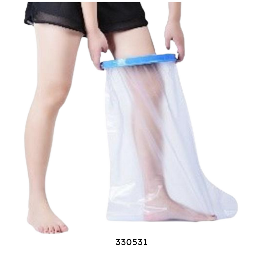 SPINEMATRIX WATERPROOF CAST & BANDAGE PROTECTOR - ADULT SHORT LEG