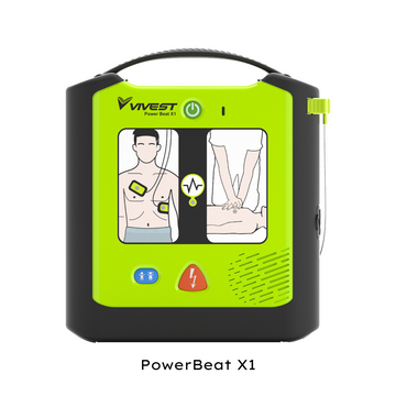 VIVEST Automated External Defibrillator (AED) Powerbeat X1
