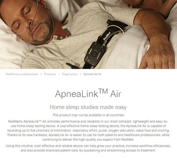 RESMED Sleep Apnea Home Test Consultation Booking