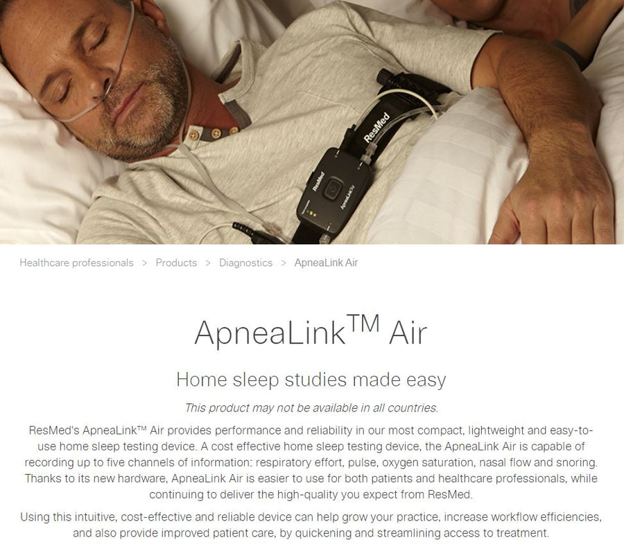RESMED Sleep Apnea Home Test Consultation Booking