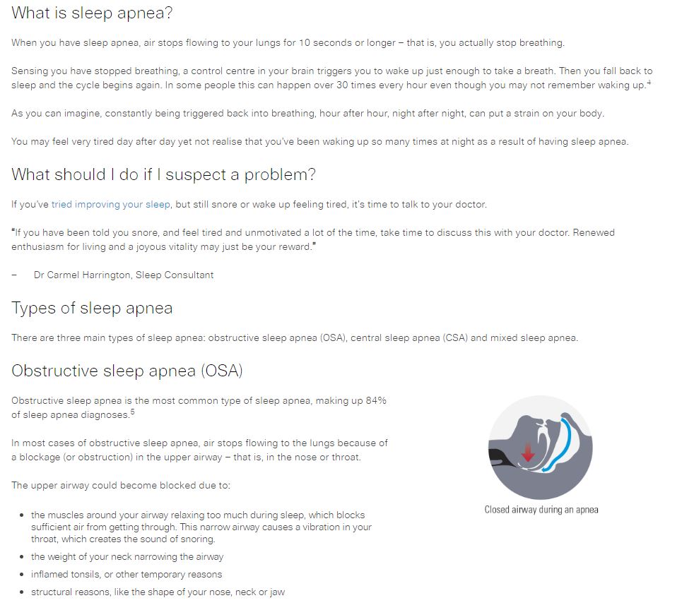 RESMED Sleep Apnea Home Test Consultation Booking