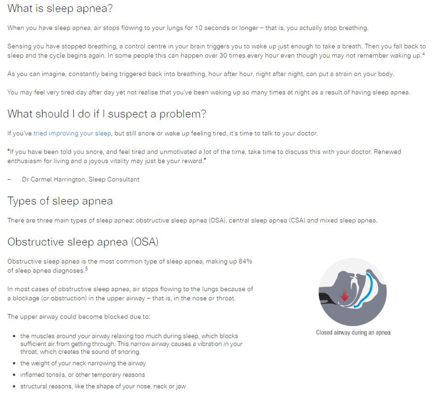 RESMED Sleep Apnea Home Test Consultation Booking