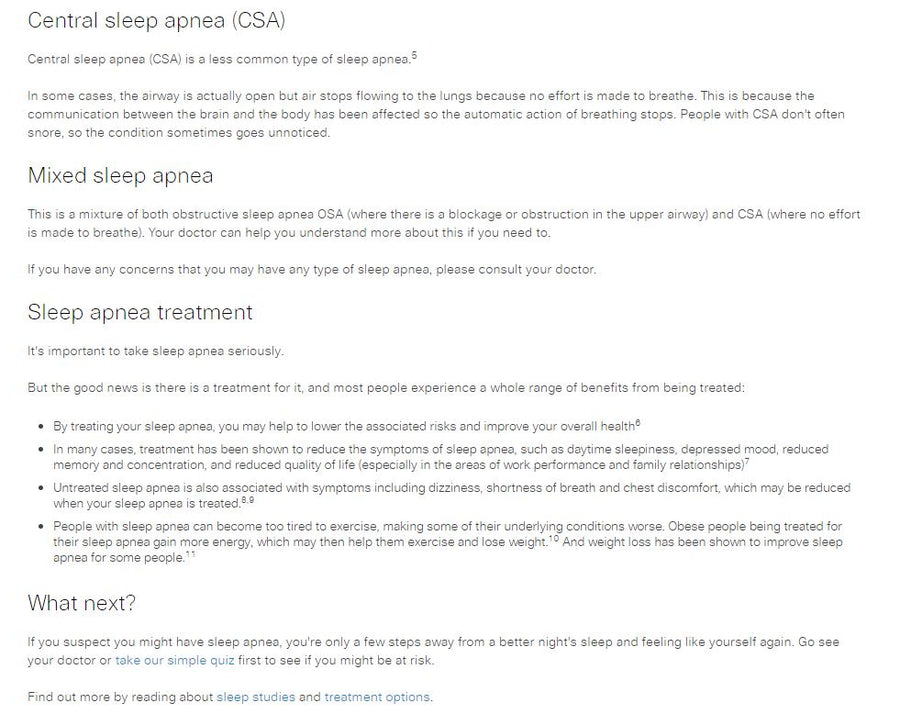 RESMED Sleep Apnea Home Test Consultation Booking