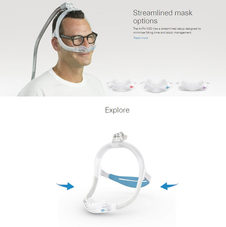 RESMED Nasal Mask - AirFit N30i
