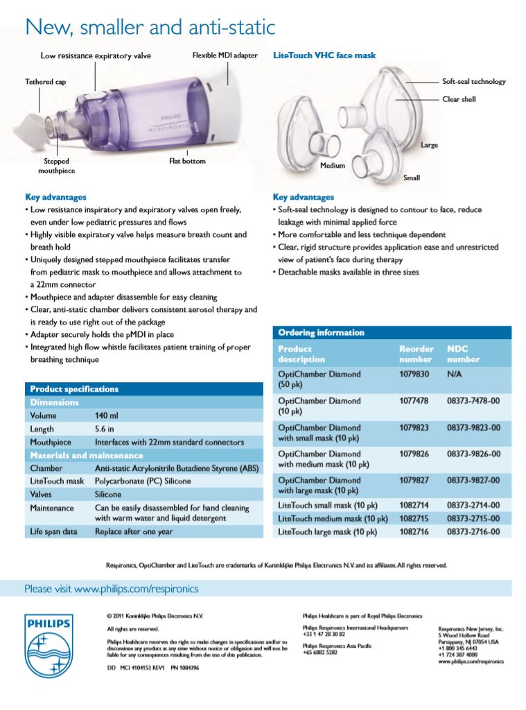 PHILIPS OptiChamber Diamond