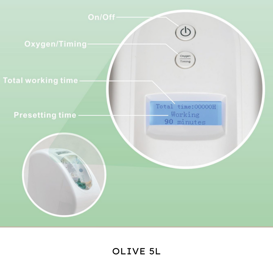 OLIVE OXYGEN CONCENTRATOR - MODEL OLV-5/10