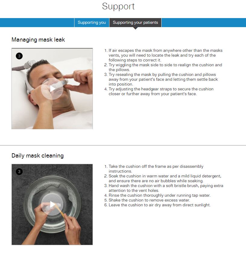 RESMED Nasal Pillow Mask - P30i
