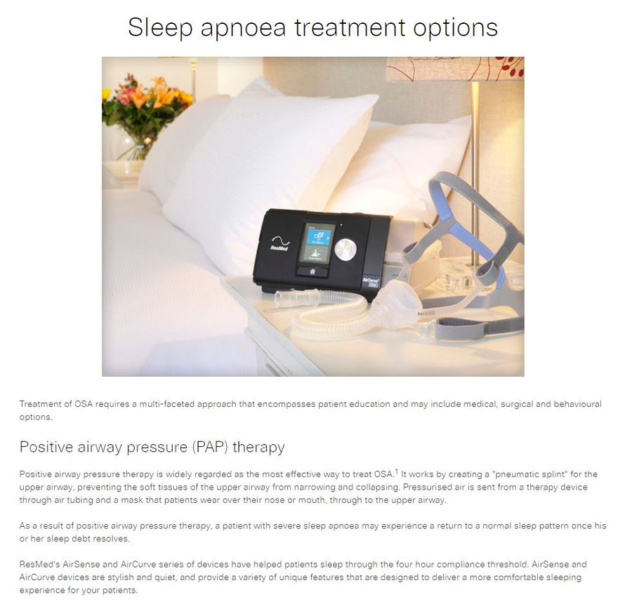 RESMED Sleep Apnea Home Test Consultation Booking