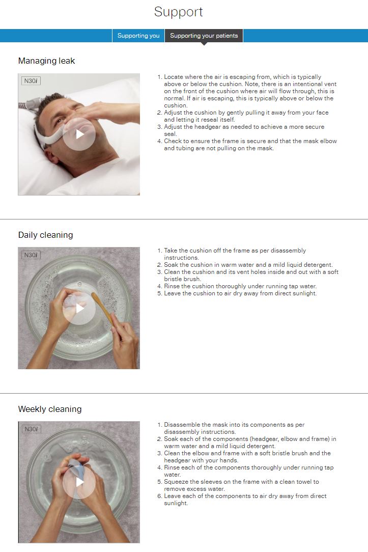 RESMED Nasal Mask - AirFit N30i