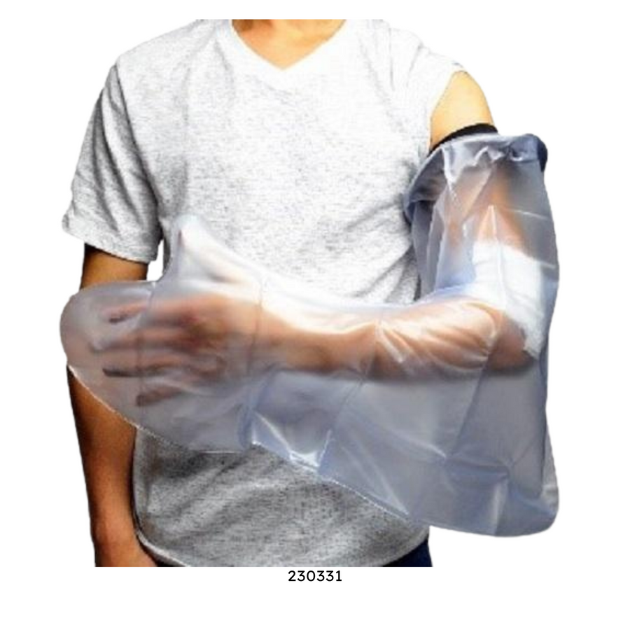 SPINEMATRIX WATERPROOF CAST & BANDAGE PROTECTOR - ADULT LONG ARM