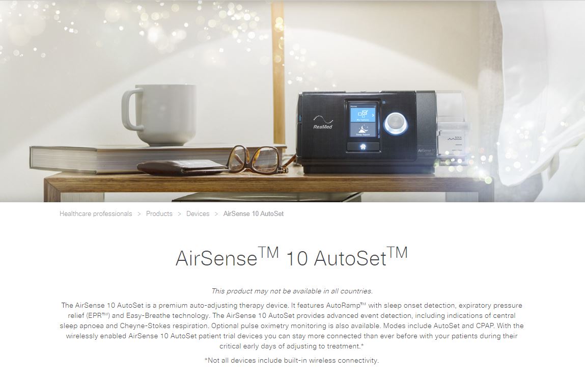 RESMED Airsense 10