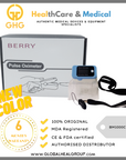 BERRY SMART BLUETOOTH Fingertip Pulse Oximeter [CE & FDA Approved]
