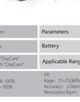 BERRY SMART BLUETOOTH Fingertip Pulse Oximeter [CE & FDA Approved]