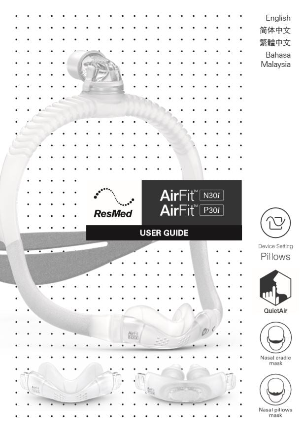 RESMED Nasal Pillow Mask - P30i