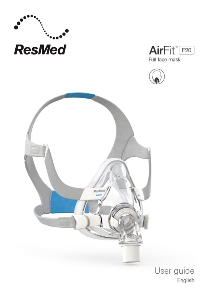 RESMED Full Face Mask - AirFit F20