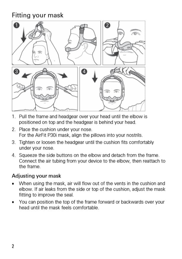 RESMED Nasal Mask - AirFit N30i