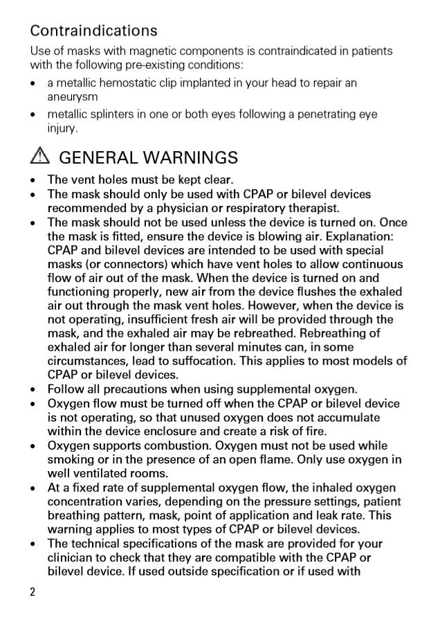 RESMED Nasal Mask - AirFit N20